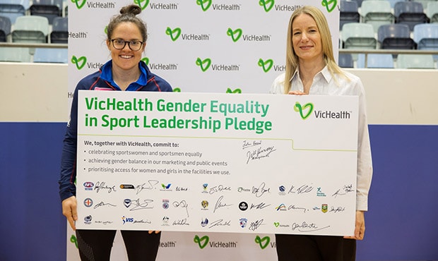 2017_ActiveWomen_lo-res-W159-VicHealth_Active_Women_Launch-218_THUMB.jpg Western Bulldogs will support VicHealth’s This Girl Can - Victoria campaign by working alongside the health promotion foundation to continue to raise the profile of women’s sport. - Western Bulldogs